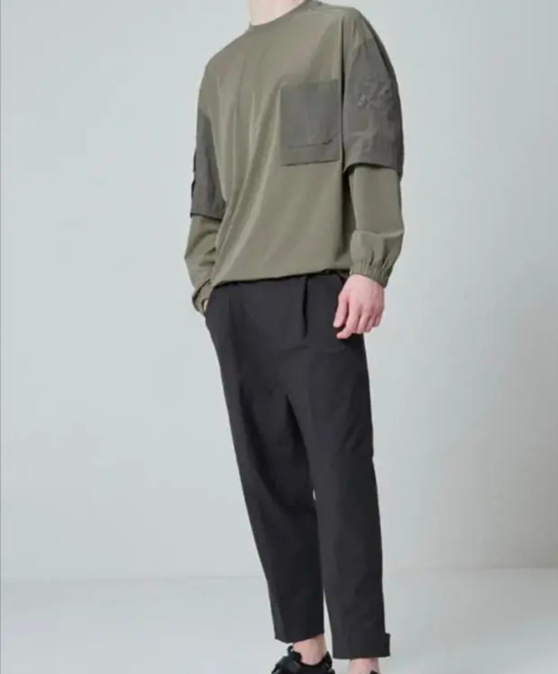 시스템옴므 우븐맨투맨 상품이미지2