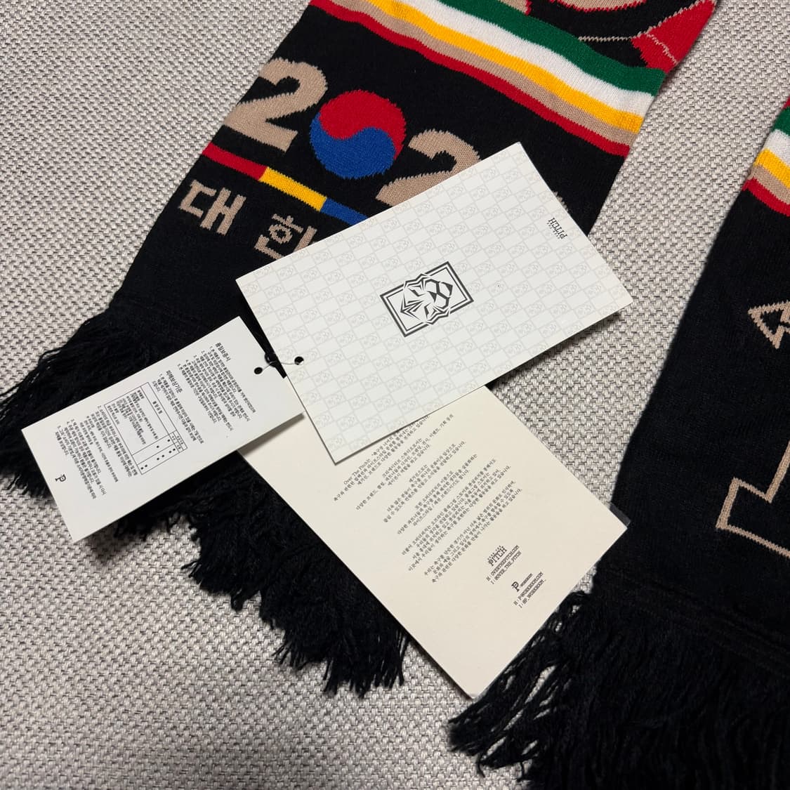 오버더피치 2022 대한민국 국대 축구 머플러 (새상품) 상품이미지3