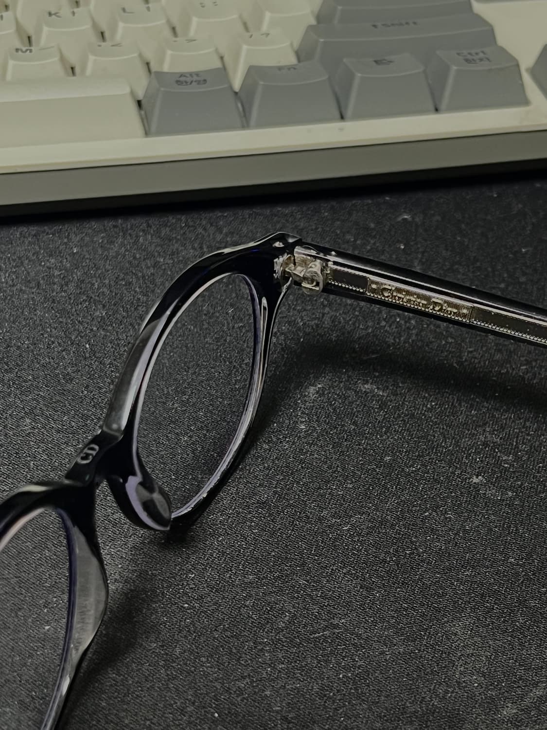 DIOR 몽테뉴 안경 블랙 (여성 사이즈) 상품이미지1