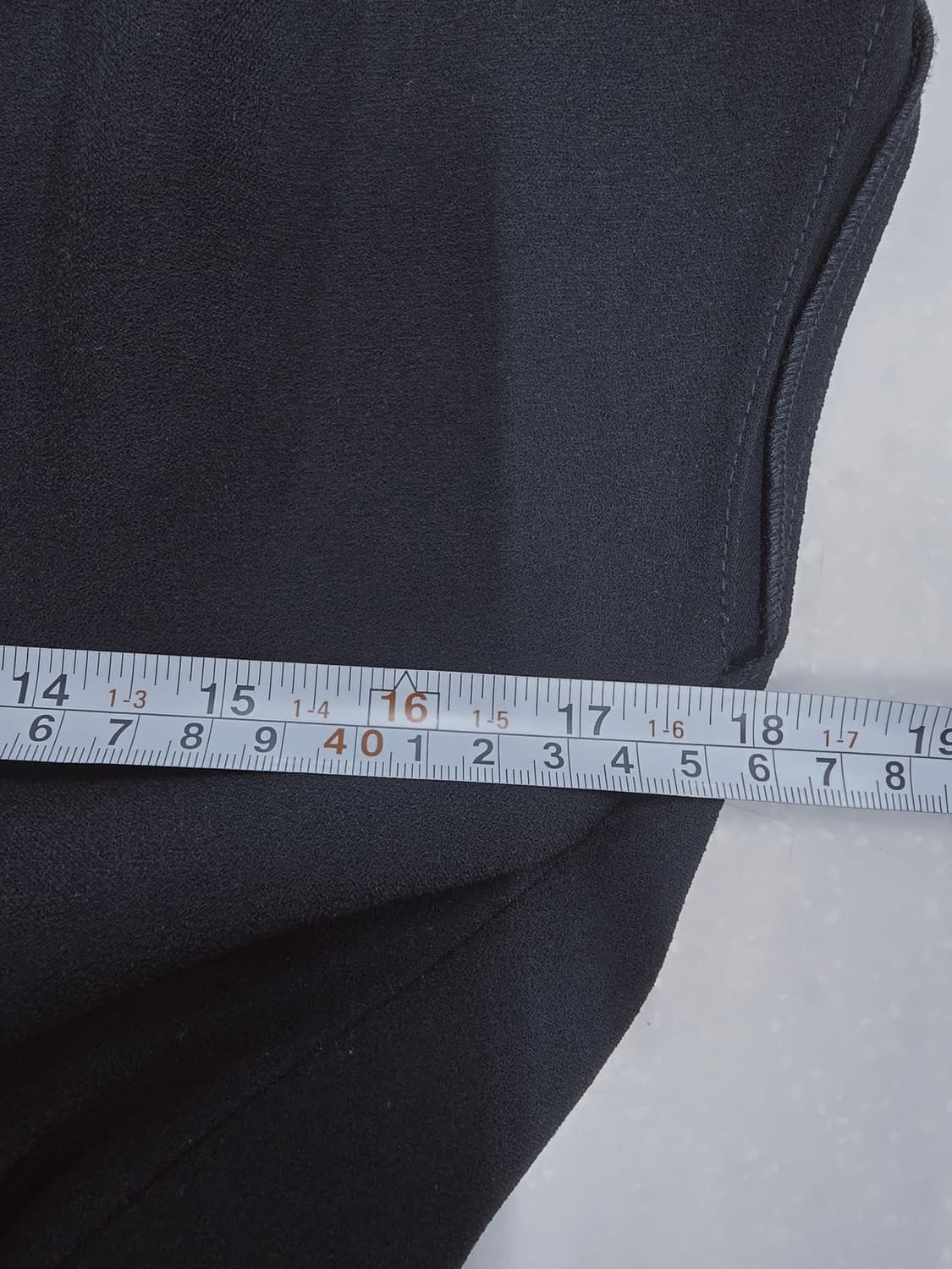 자라 블랙 매듭 디자인 블라우스 언발란싱 상품이미지8