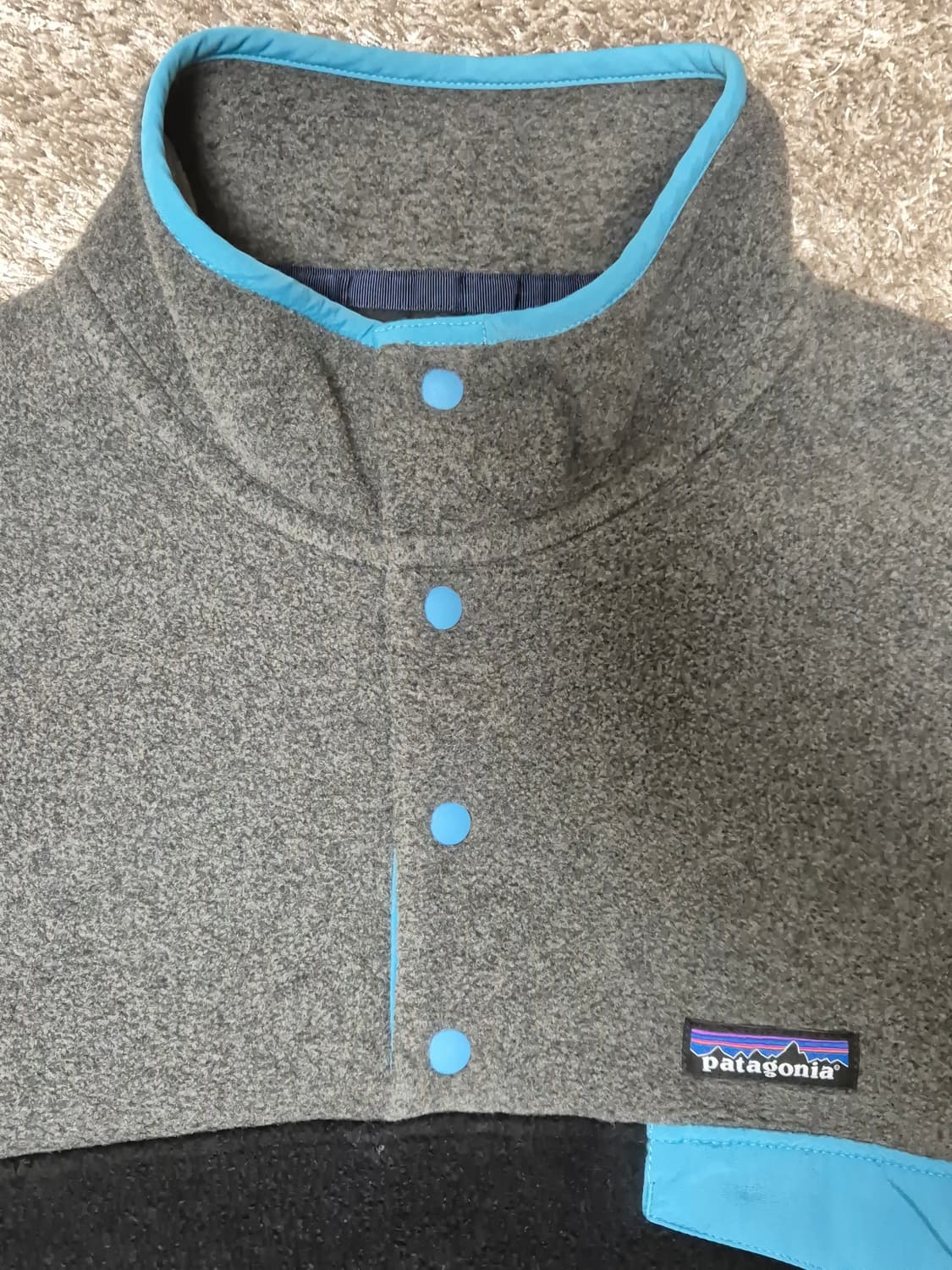 18s 파타고니아 신칠라 투톤 그레이/블랙 스카이블루 상품이미지2