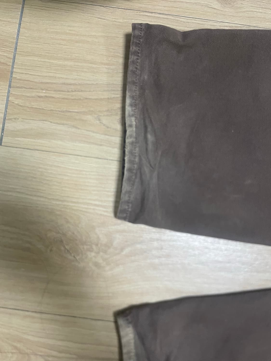 스투시 워시드 캔버스 빅 올 진 브라운 상품이미지5