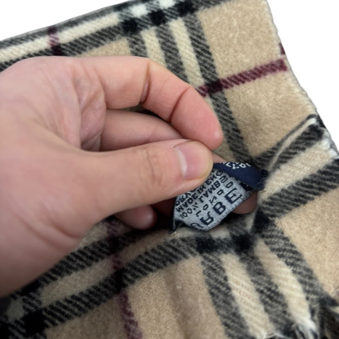 정품) 버버리 머플러 상품이미지4