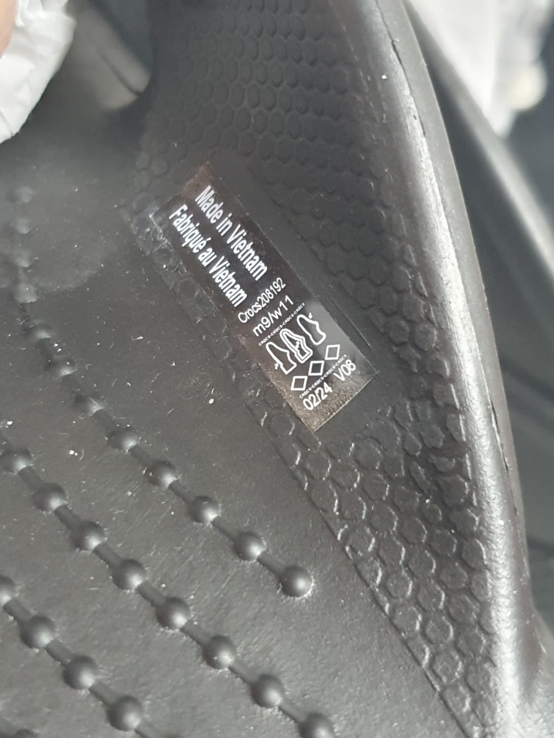 크록스 바야2 플립플랍 블랙 270mm 새상품 쪼리 상품이미지7