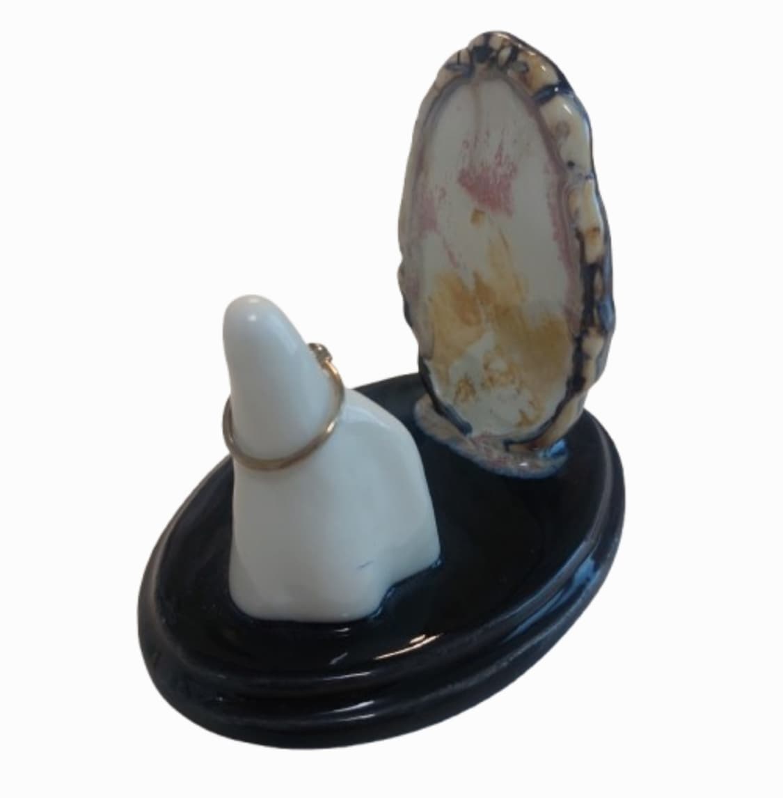 우우스튜디오 거울 유령 반지걸이 상품이미지2