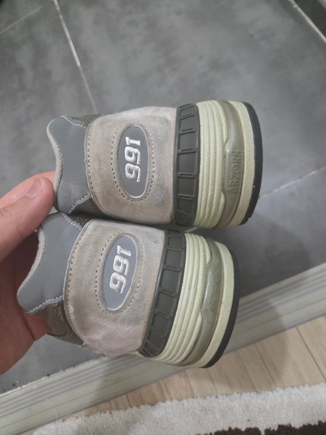 뉴발란스 991 uk메이드 그레이 290 상품이미지4