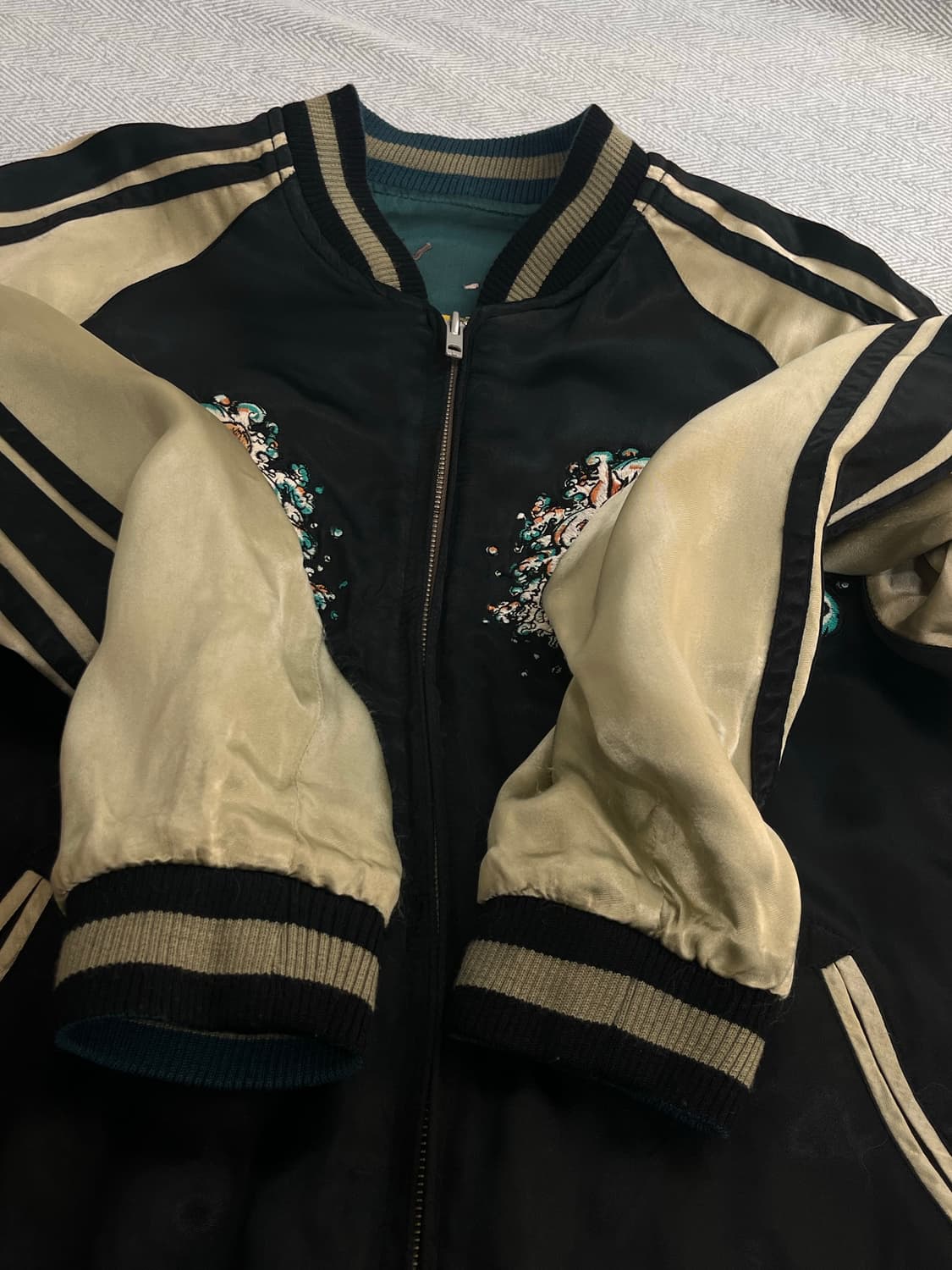 Japan 사토리 오카미 리버시블 스카잔 M 상품이미지9