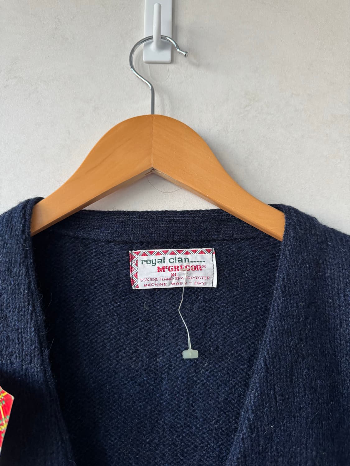 1960s McGregor Royal Clan Cardigan  상품이미지3