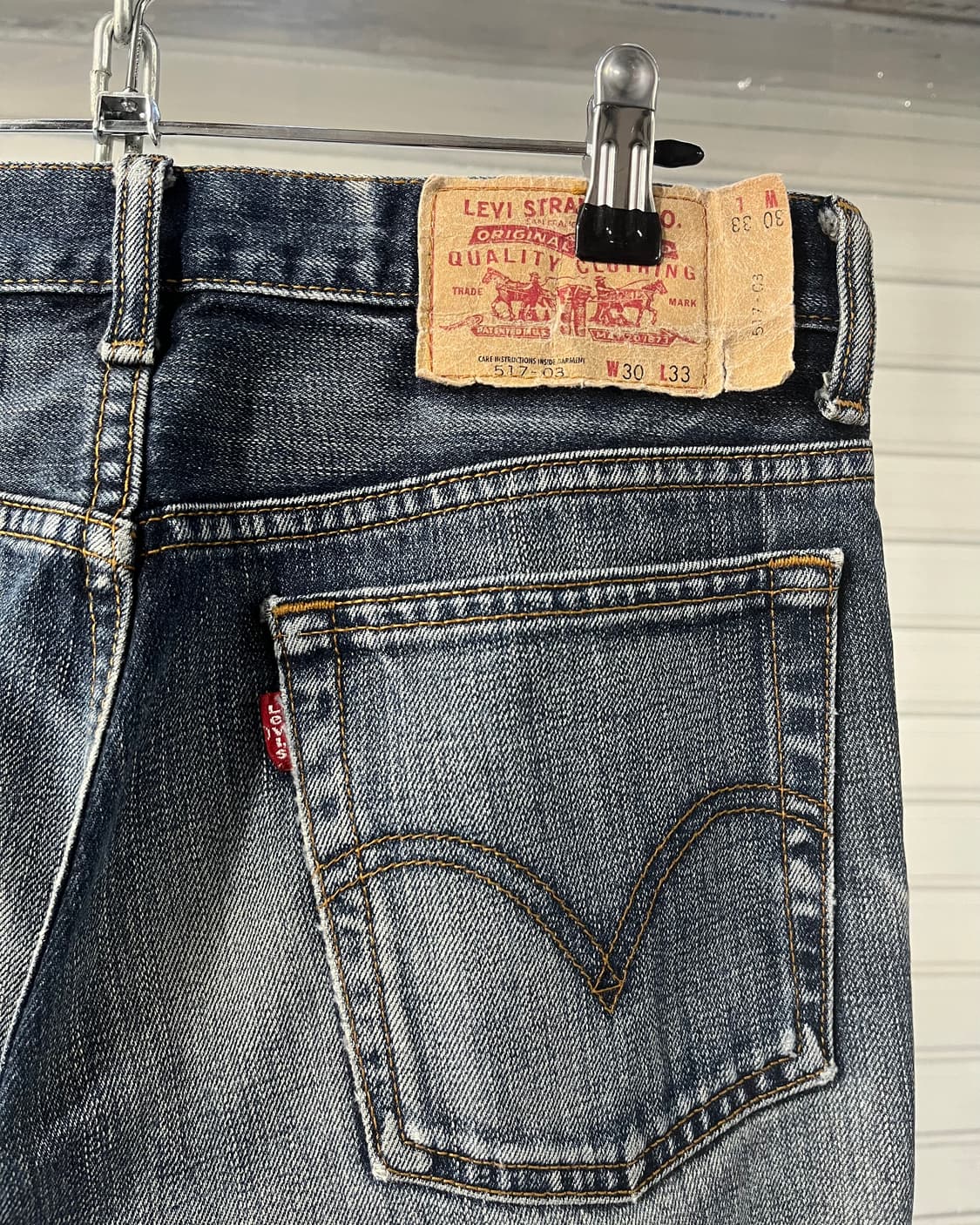 00s Levi’s 517 flare jean 상품이미지7