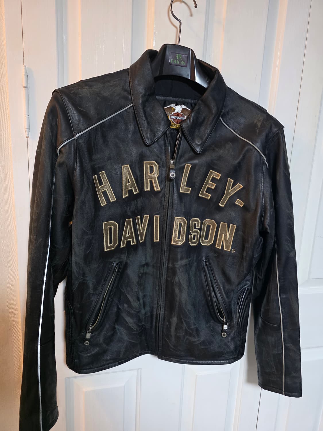 할리데이비슨 100주년 가죽 자켓 L 한국 105 XL 라이더 상품이미지1