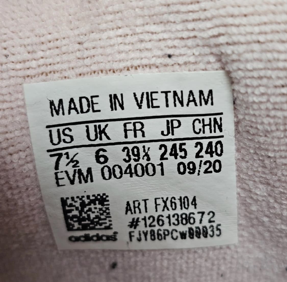 아디다스 오즈위고 운동화 240mm 상품이미지9