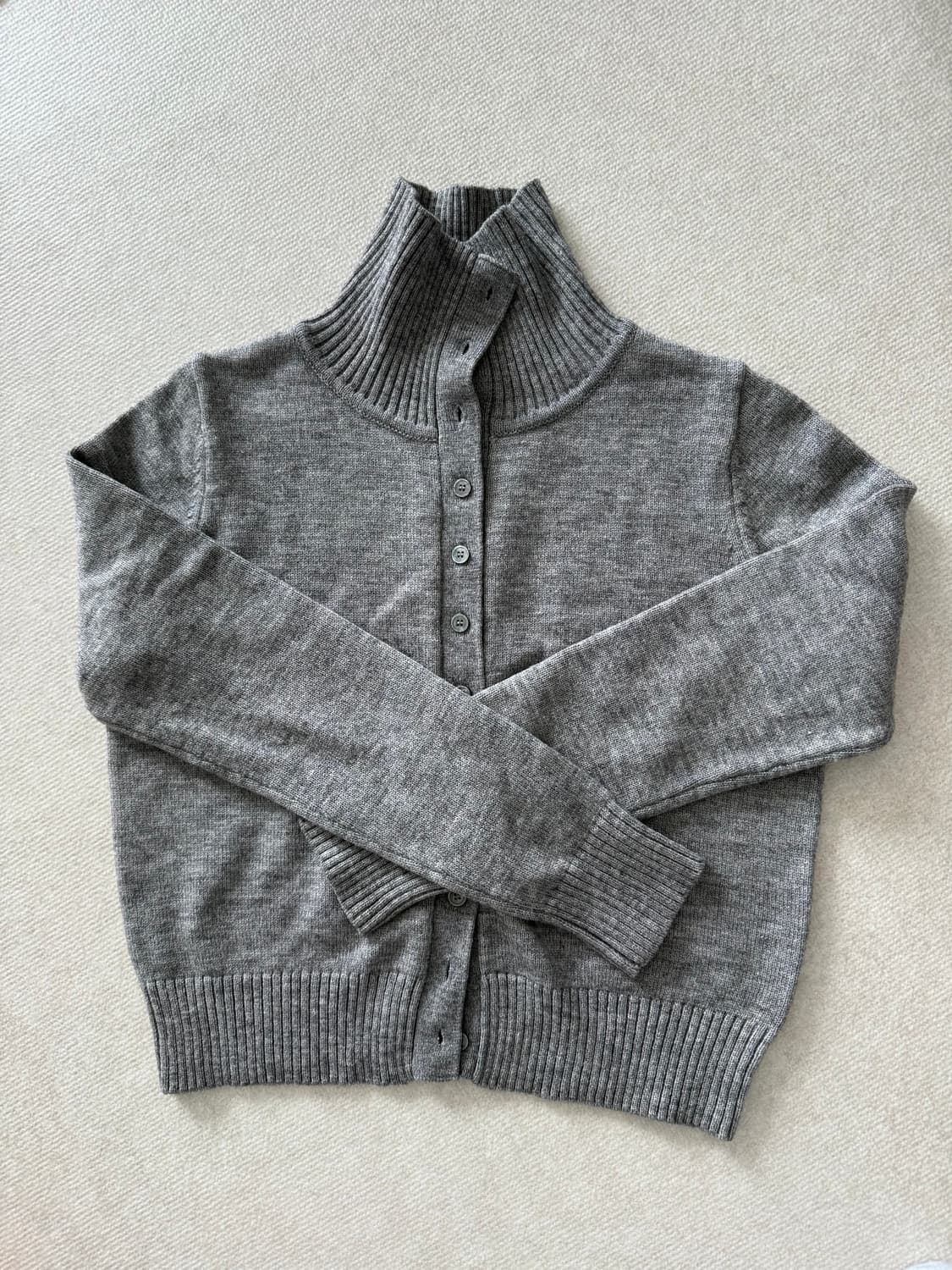 미치코런던코시노 하이넥 가디건 상품이미지1