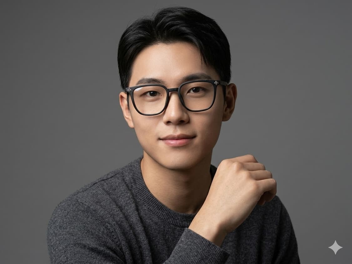 실버 크레스트 엣지 안경테 상품이미지5