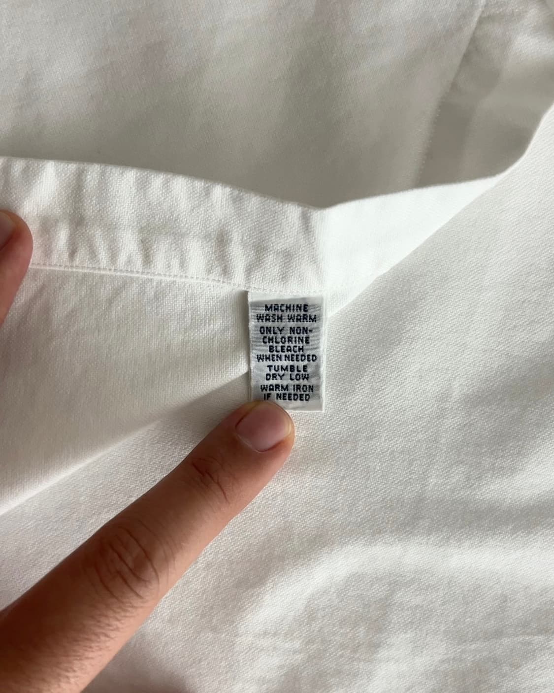 폴로 랄프로렌 화이트 버튼다운 셔츠 XXL 상품이미지4