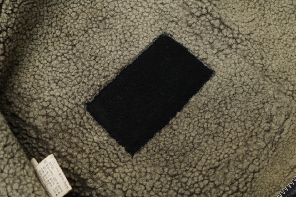 [XL] 빈티지 양가죽 무스탕 조끼 베스트 상품이미지3