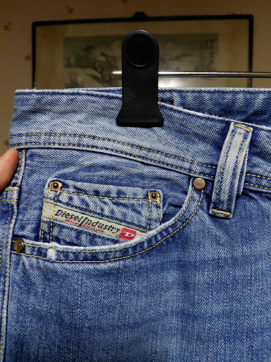 [디젤]바이커 스트레이트핏 데님 청바지 31사이즈  상품이미지4