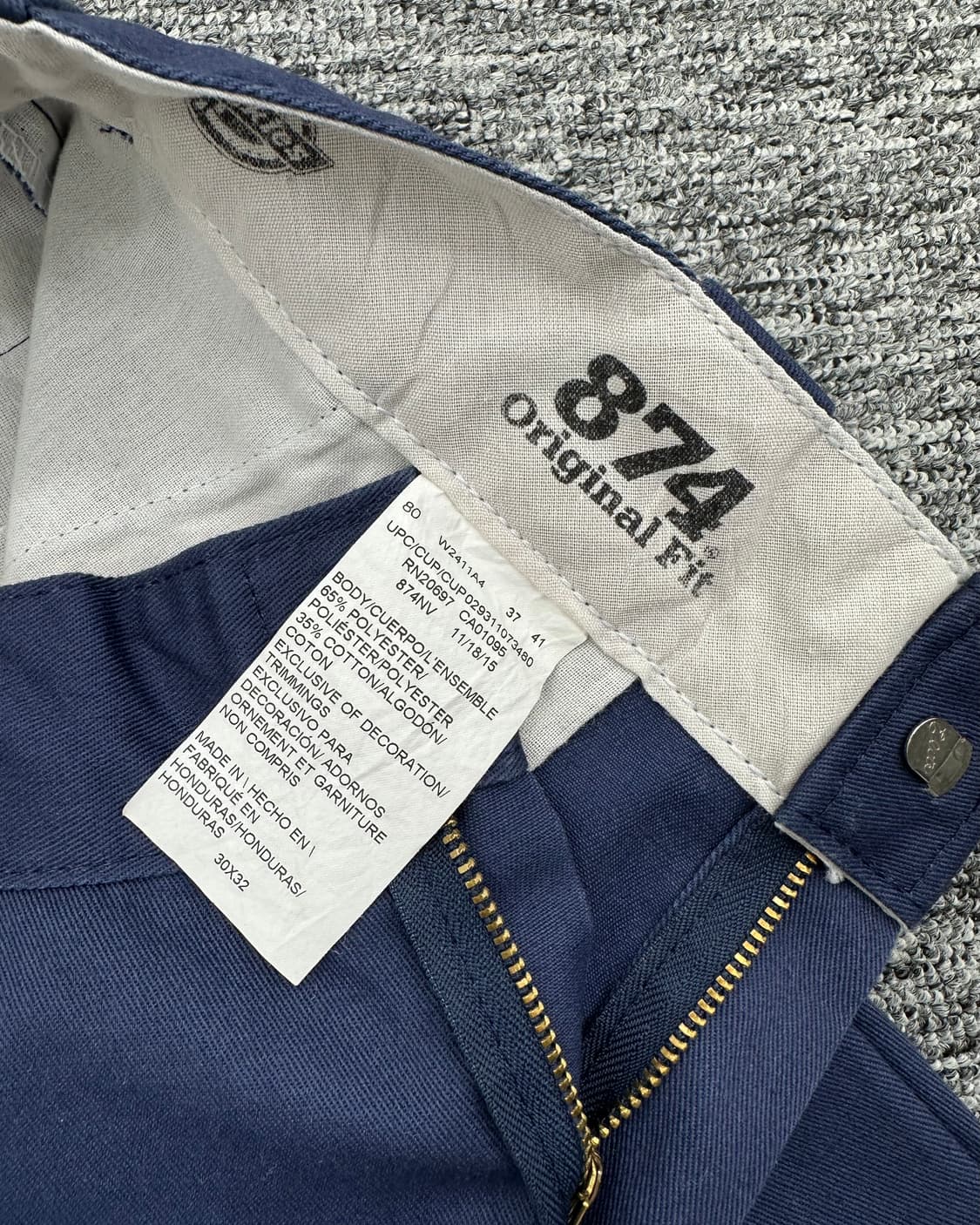 (허단38)디키즈 874 네이비-M1447 상품이미지6