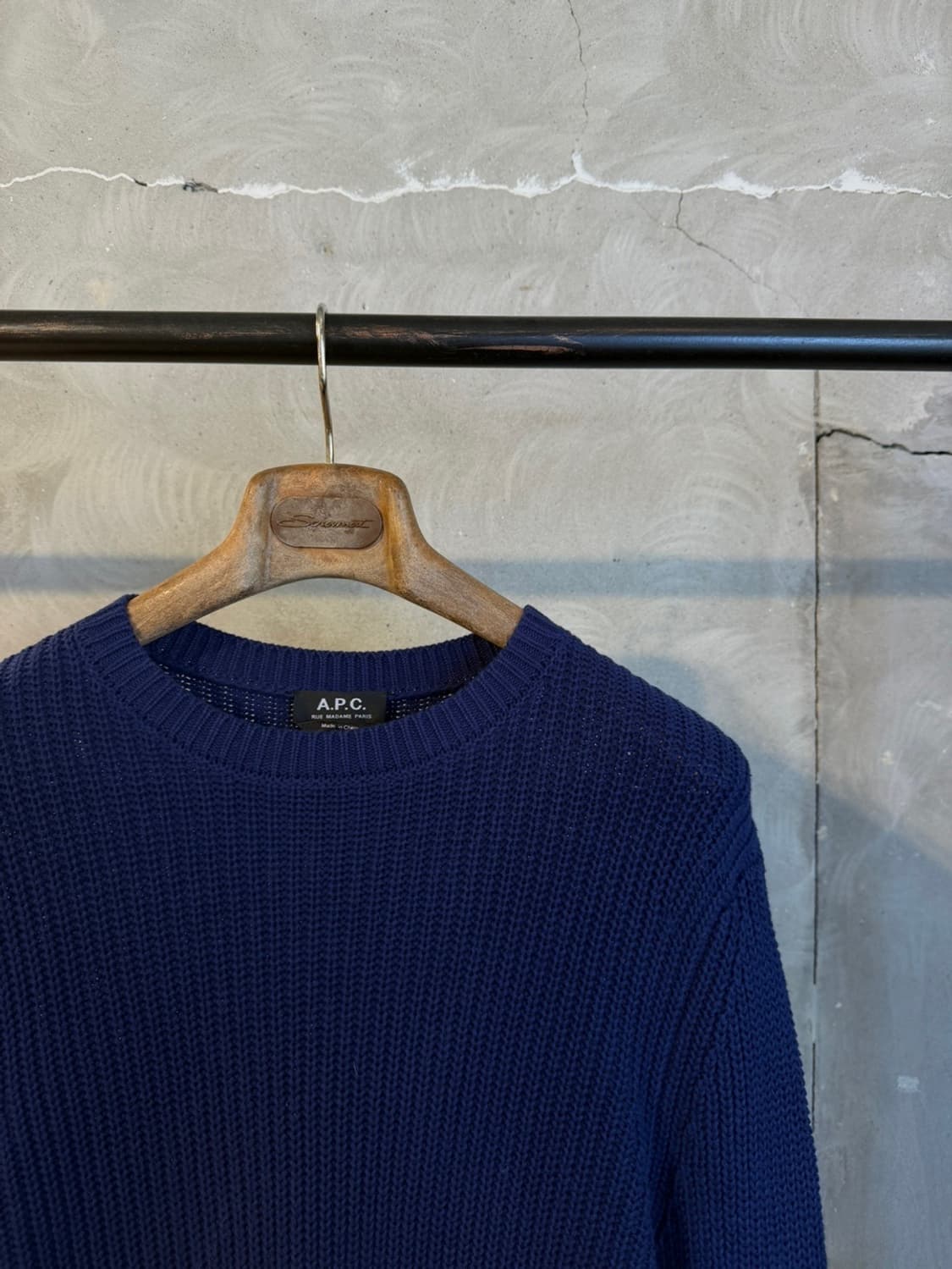 아페쎄 와플 니트 105 상품이미지4