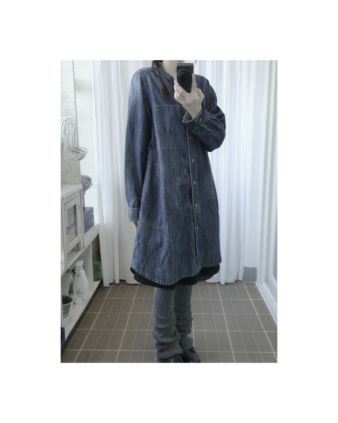 The original indigo one-piece 상품이미지3