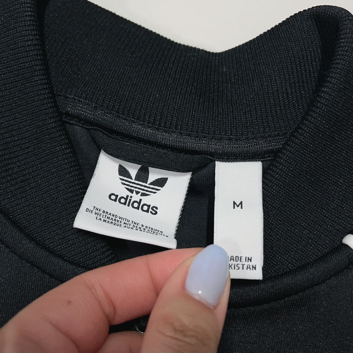 [정품] 아디다스 블랙 트레포일 투웨이 져지 [ M ] 상품이미지5