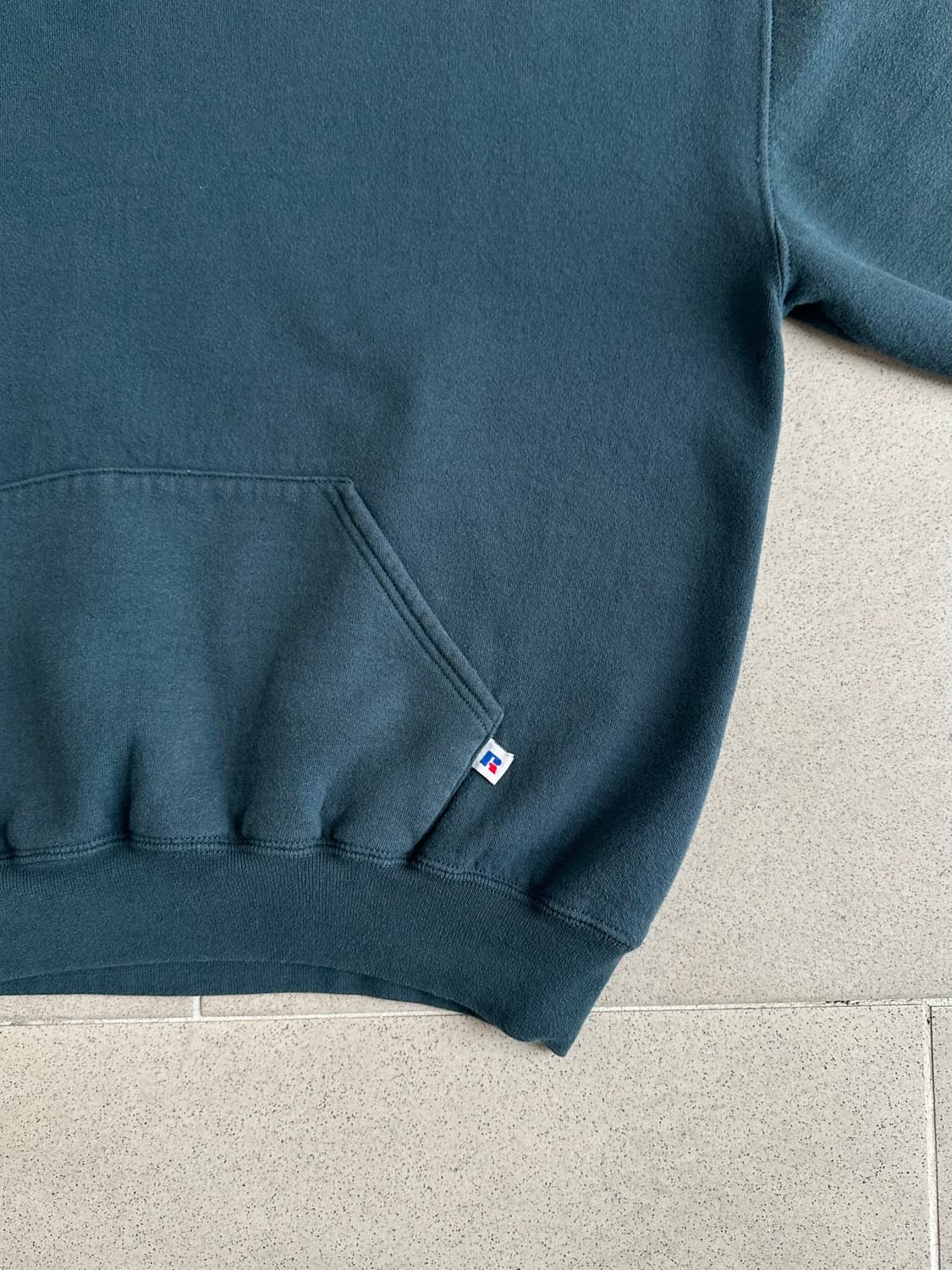 90s 빈티지 러셀 후드 그린 XL USA 상품이미지3