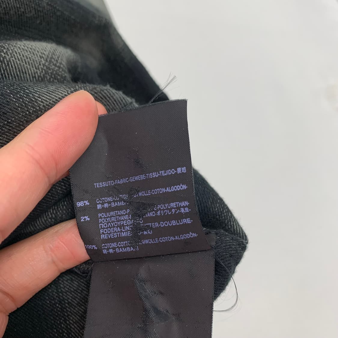 생로랑 체크셔츠 남방 상품이미지6