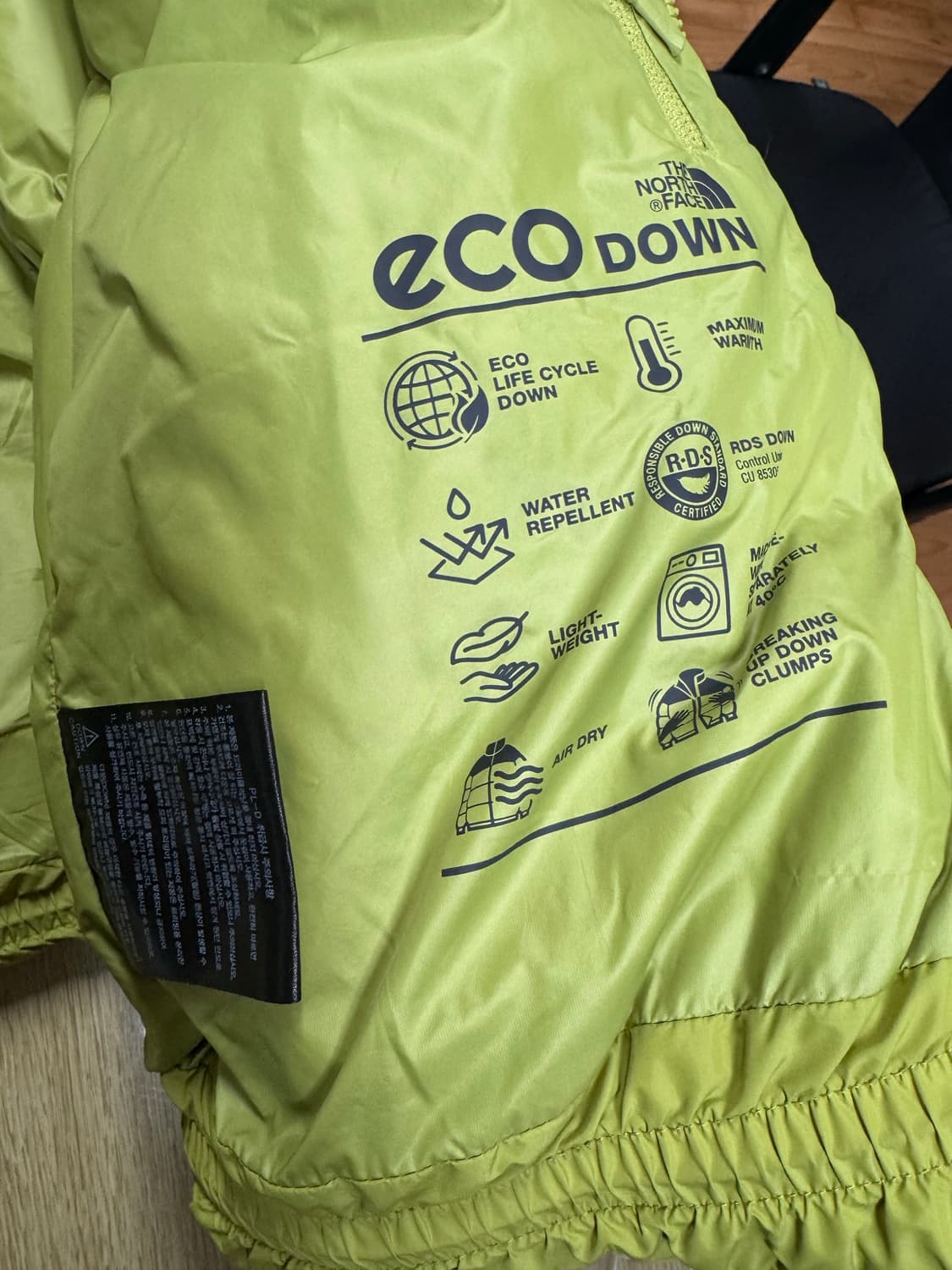 노스페이스 올란 패딩 상품이미지3