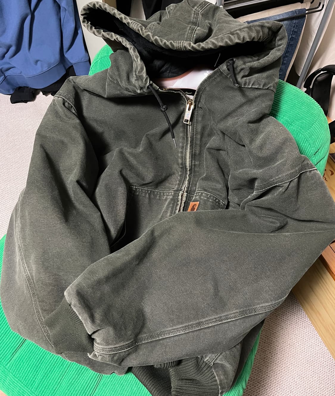 칼하트 j130 모스그린 2xl 상품이미지1