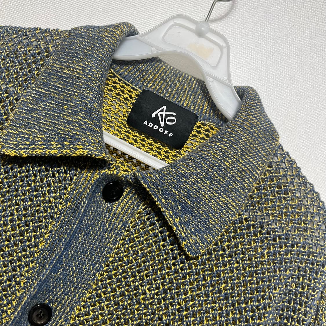 ADDOFF  애드오프 투톤 니트 가디건 L 상품이미지4