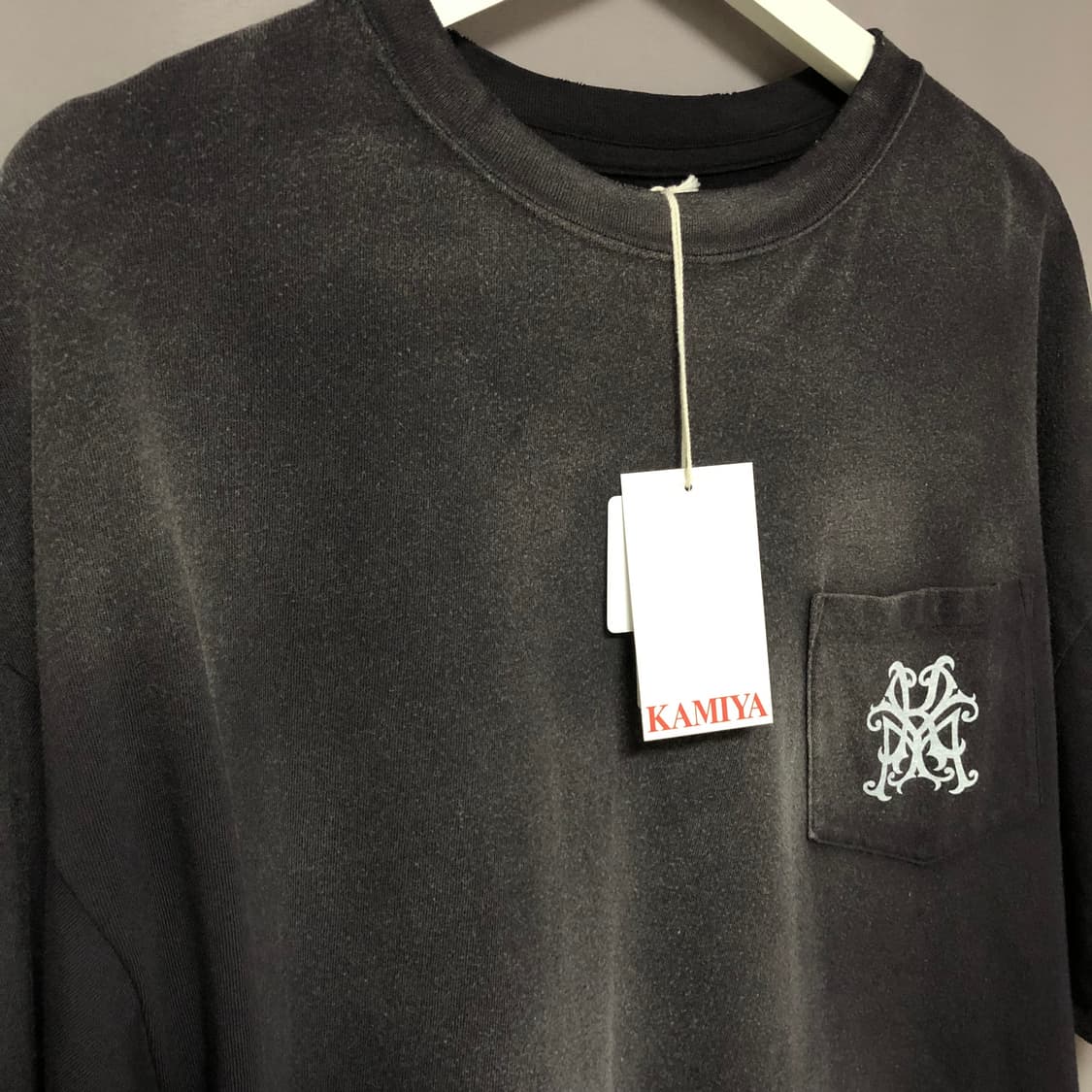 카미야 Rose Distressed 포켓 티셔츠 상품이미지4