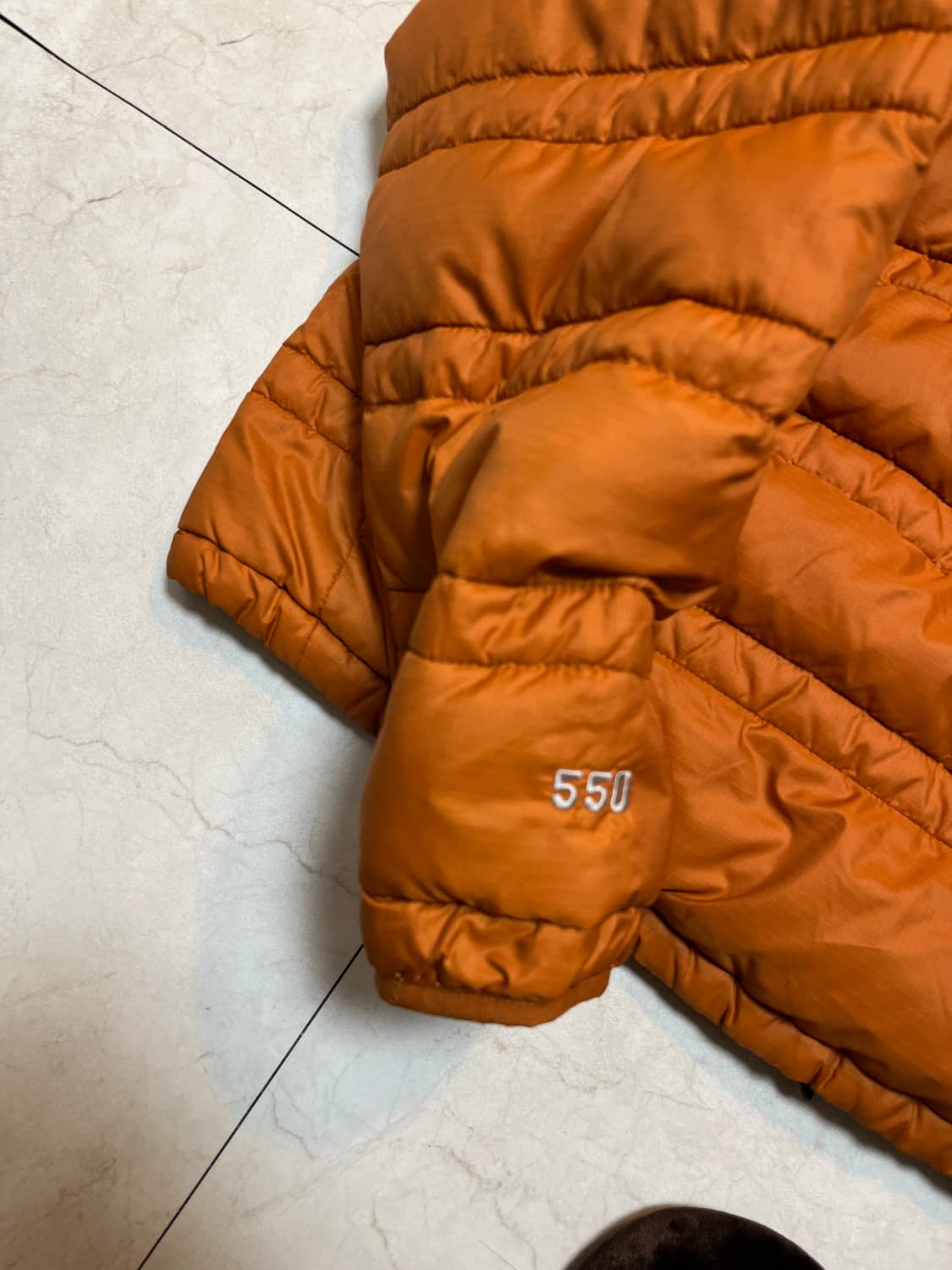 노스페이스 550 리버시블 패딩 딥 오렌지 xl 상품이미지7