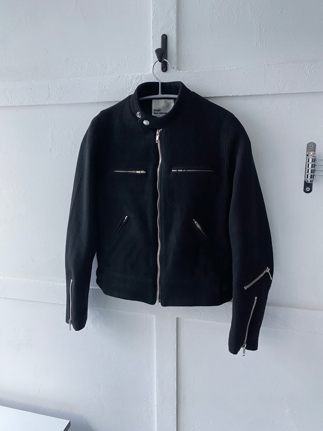 [Noir kei ninomiya] 울 라이더 자켓 상품이미지2