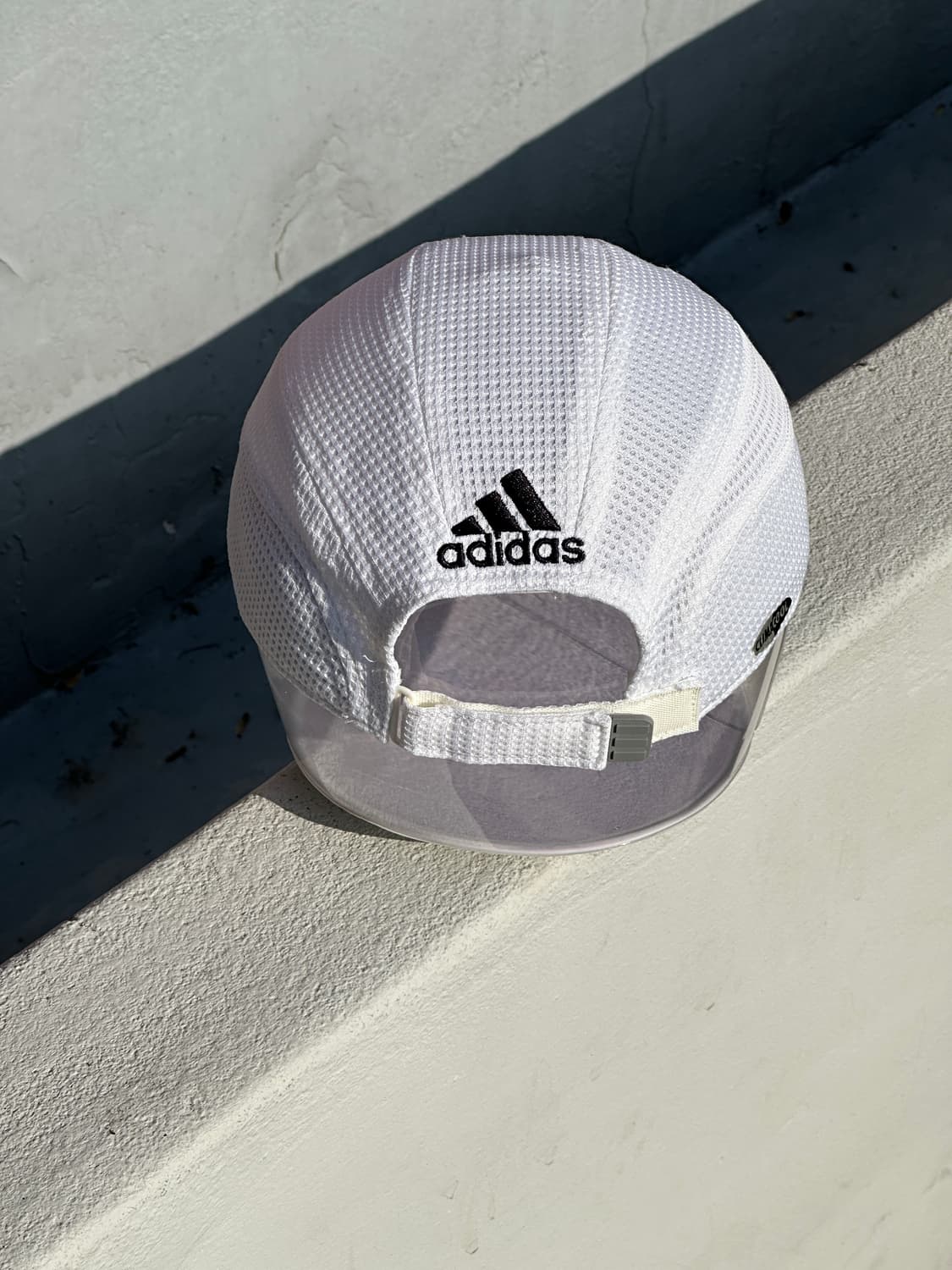 [F] 아디다스 화이트 러닝 볼캡 모자 상품이미지4