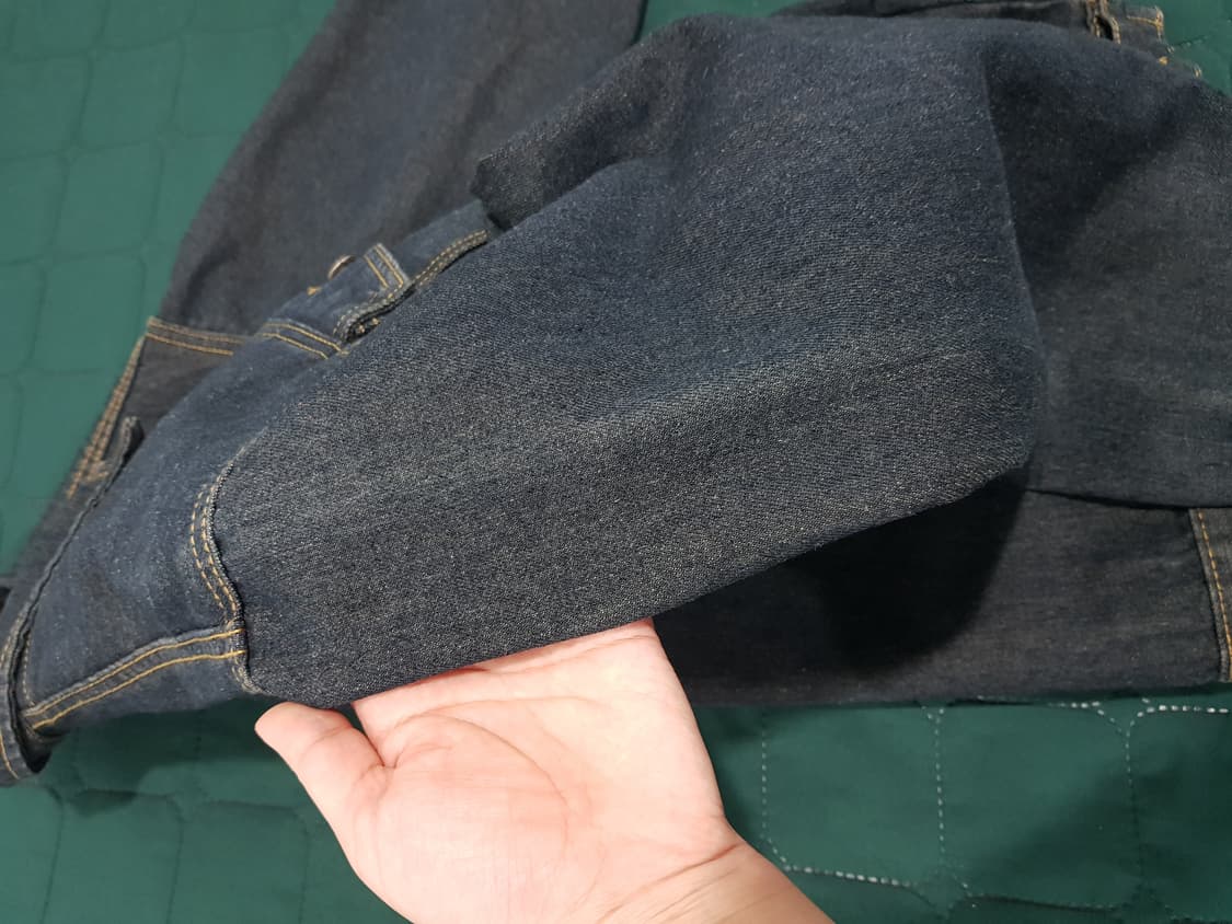 [옷장정리] MANIN STORE 데님 자켓 진청 상품이미지6