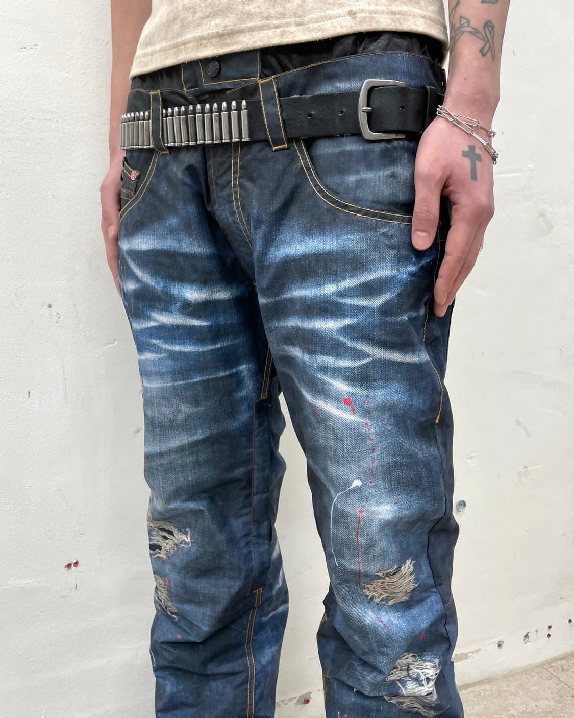 Trong Fröuil denim board pants  상품이미지5