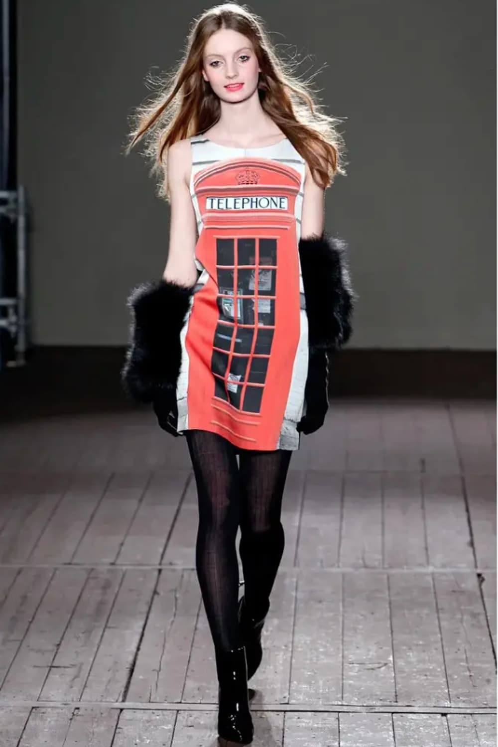 Moschino Cheap&Chic 2011 Telephone dress 상품이미지1