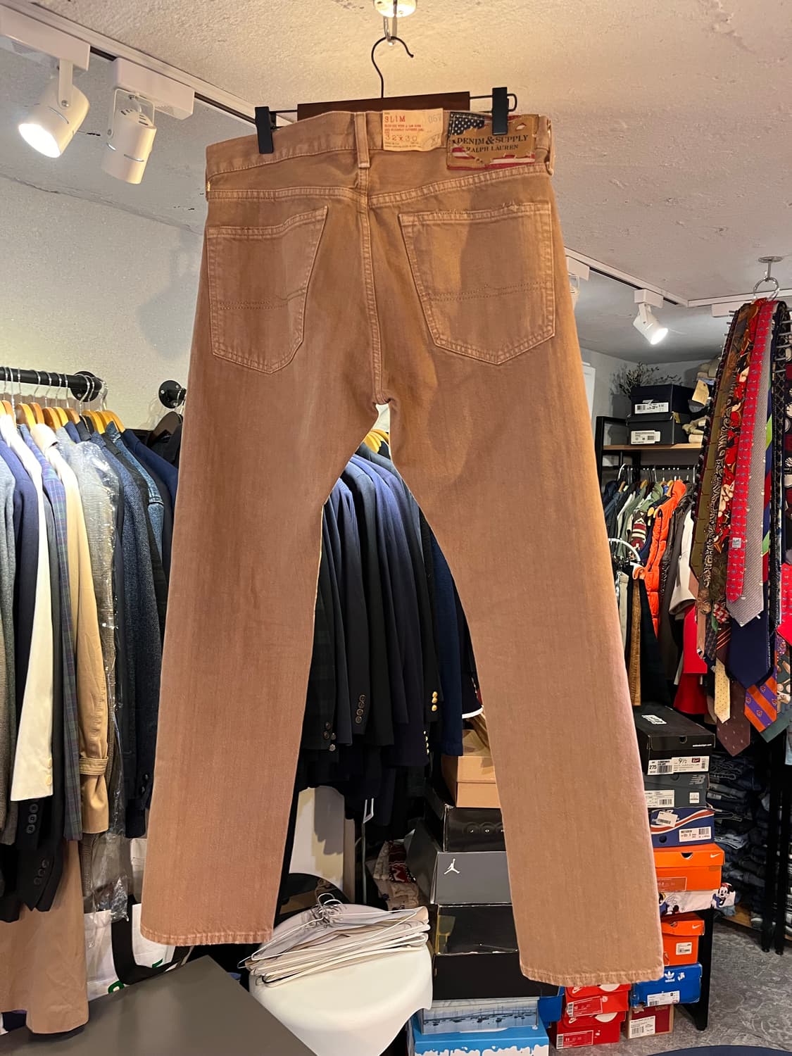 데님앤서플라이 랄프로렌 슬림 진 32X30 (Vivo Tan) 상품이미지2