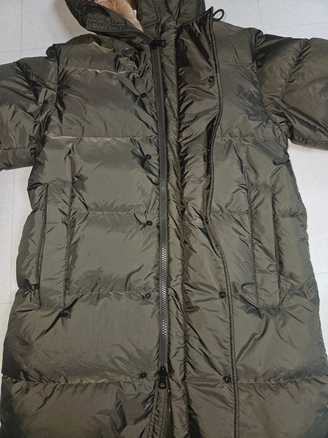 몽클레어 알라곤 미들롱패딩 상품이미지9