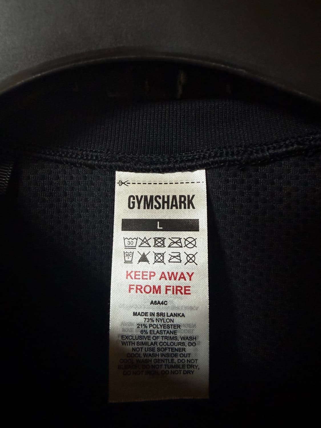 짐샤크 오닉스 반팔 블랙 (L) 상품이미지4