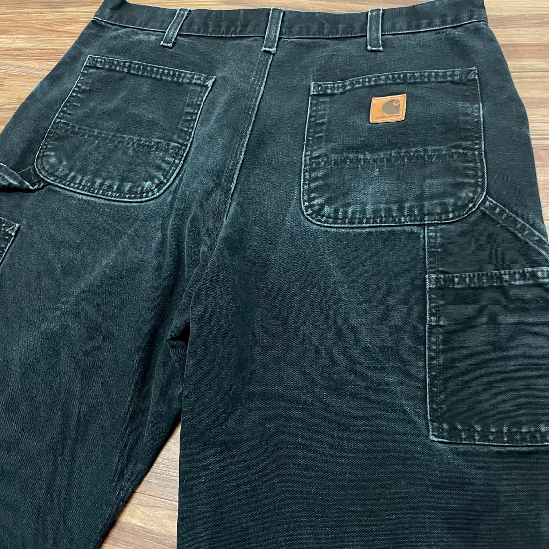 칼하트 싱글니 b11 블랙 카펜터 워크팬츠 34 상품이미지4