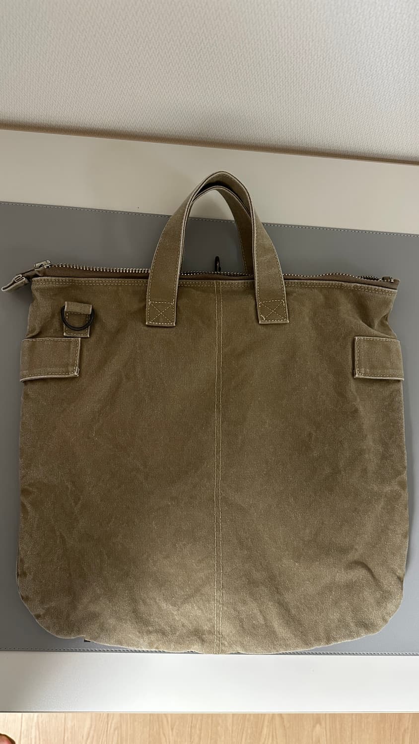 토이즈맥코이 캔버스 헬멧백 카키 상품이미지2