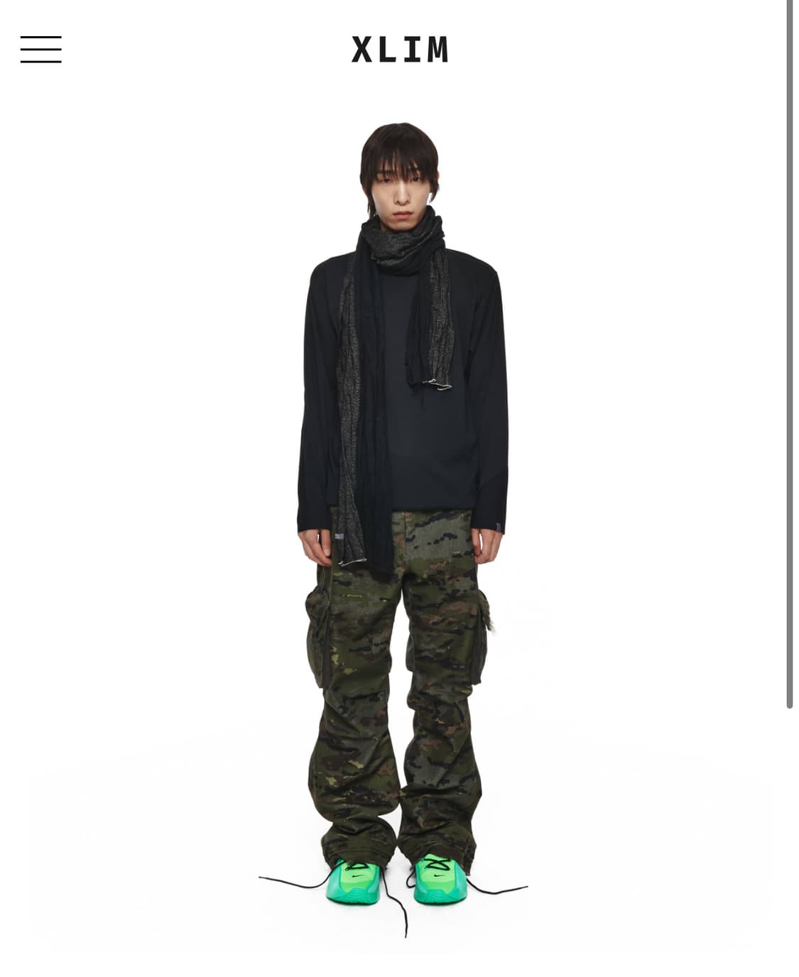 [OS] 엑슬림 ep8 01 scarf 스카프 새상품 상품이미지2