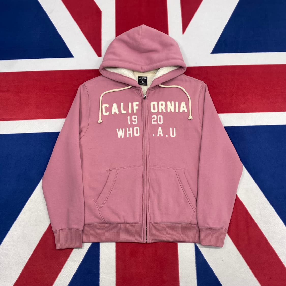 후아유 보아털 후드집업 XL 상품이미지1