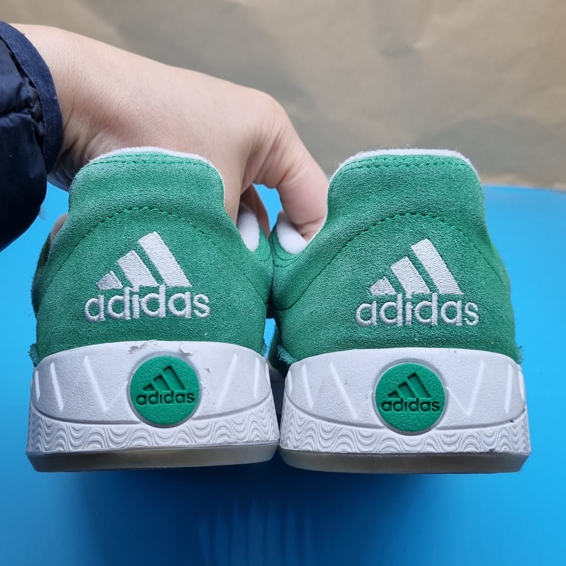 아디다스 아디메틱 그린 스니커즈 235 상품이미지4