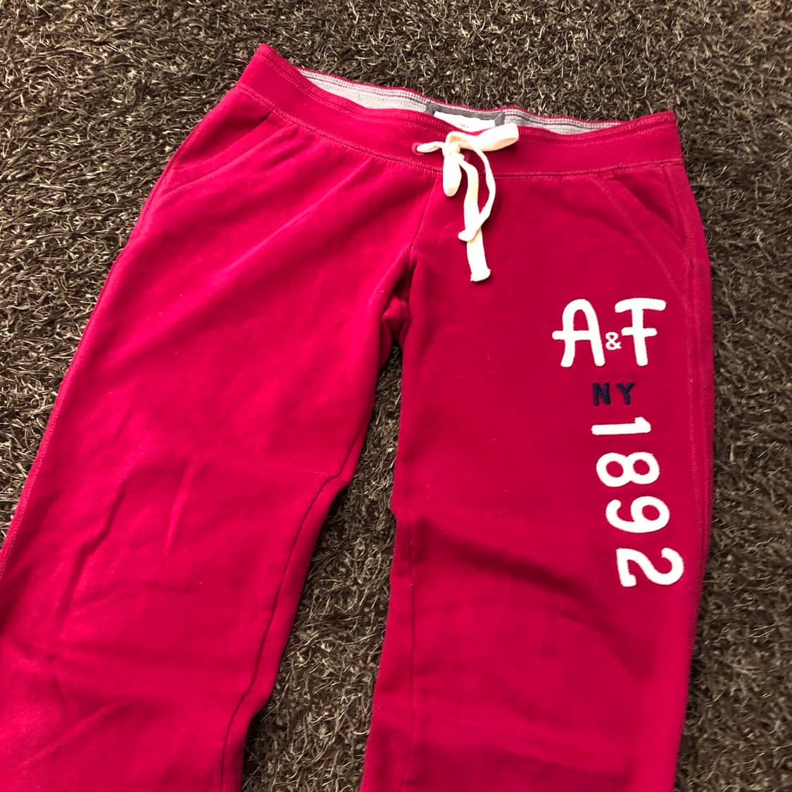 S 아베크롬비 핑크 스웻 팬츠 상품이미지2