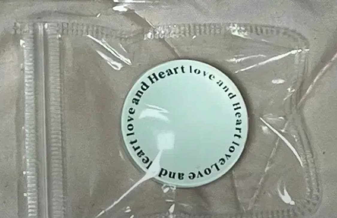 미사용) 화이트 그립톡 상품이미지1