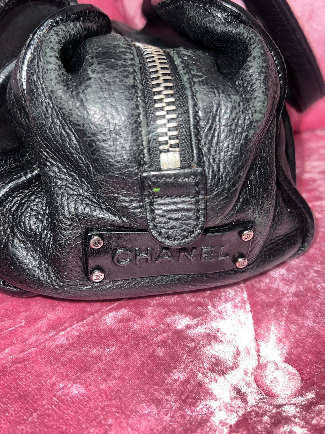 국내 유일 매물 샤넬 코코마크 미니 브라운 핸드백 상품이미지5