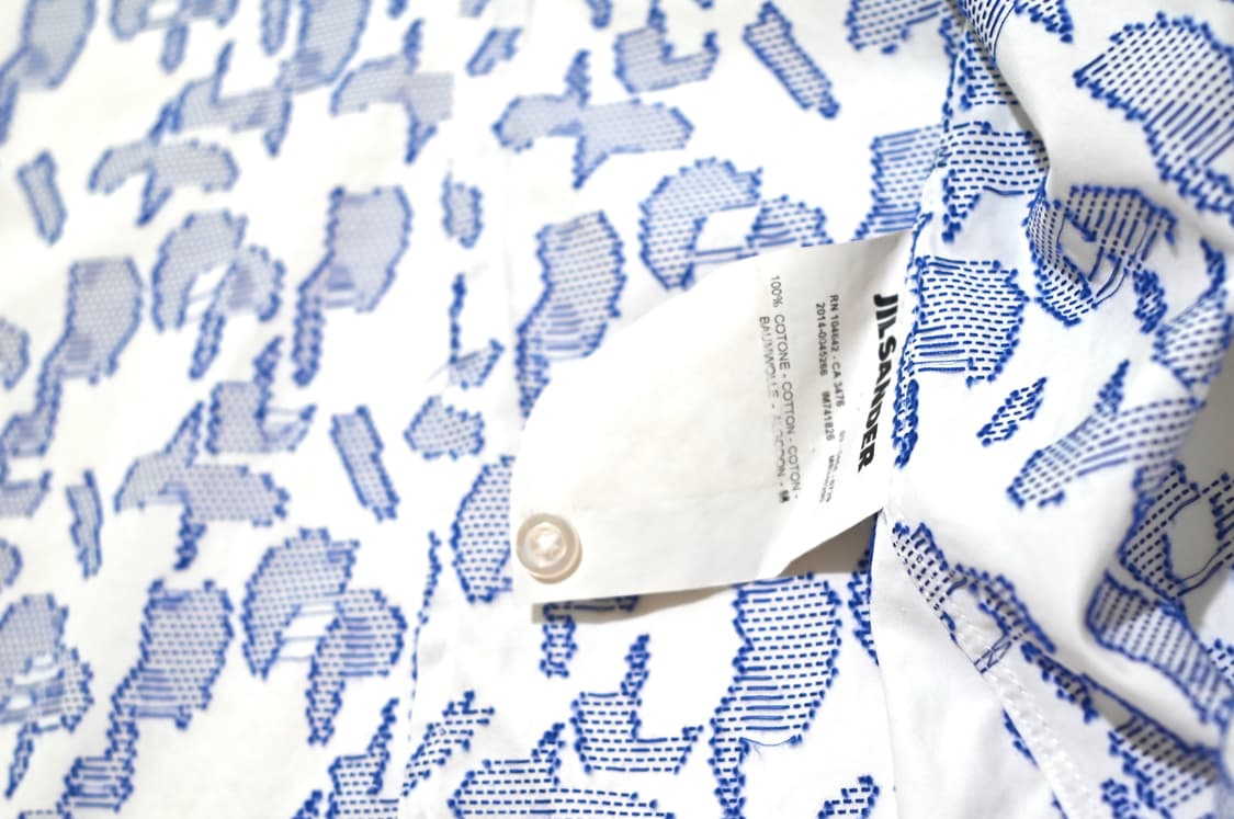 Jil sander 14SS jacquard shirts 상품이미지5