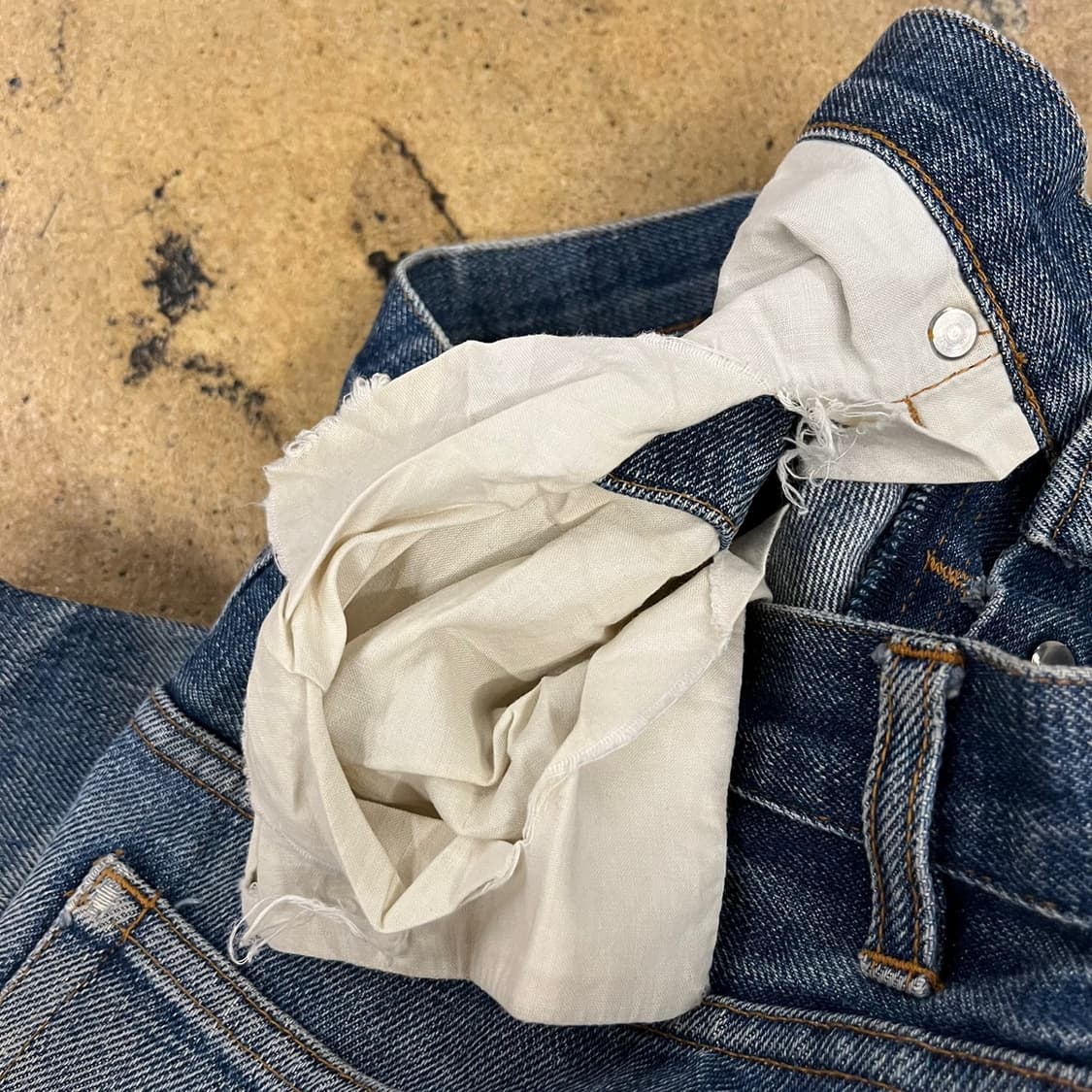 [정품/31] 아페쎄 A.P.C. 워싱 데님 청바지 b16 상품이미지7