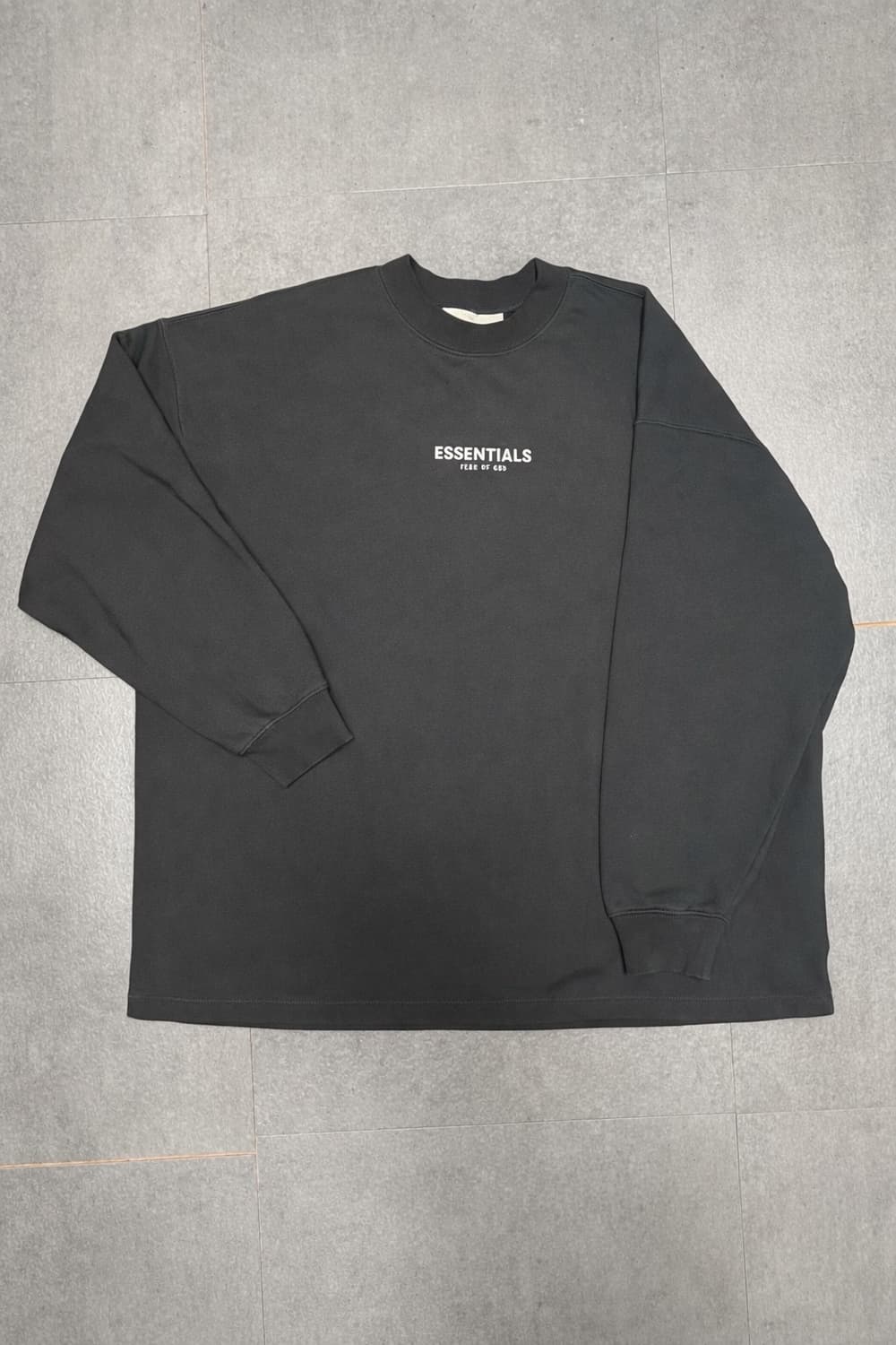 피어오브갓 에센셜 릴렉스드 크루넥 스웻셔츠 Iron 상품이미지1